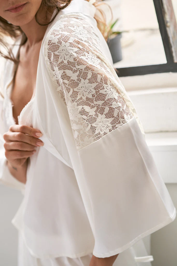 Ull Luxury Satin Kimono