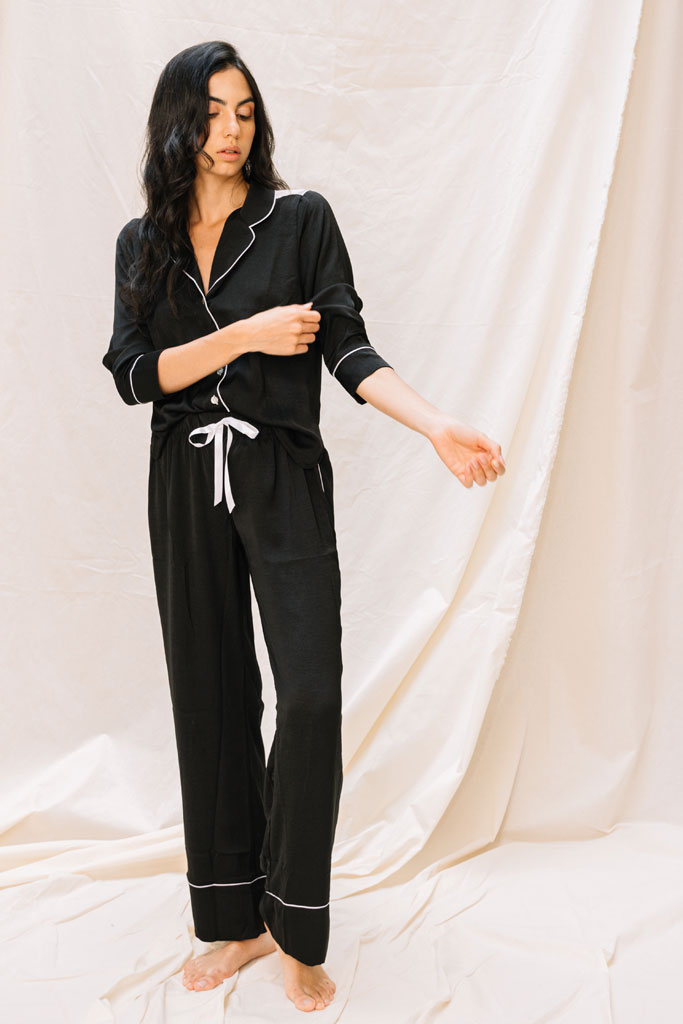Kawa Black PJ Set
